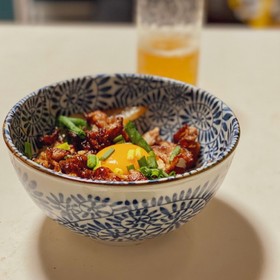 簡単!ねぎ玉牛丼♪