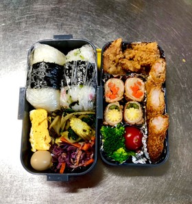 長男お弁当10/16
