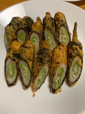 ちくわの磯辺揚げ