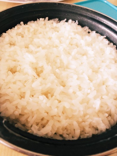 ふっくら！お鍋でお米を炊く方法！の写真