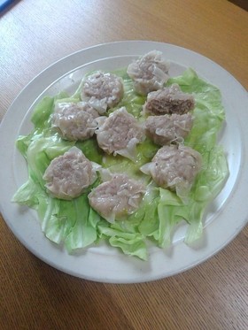 レンジで簡単焼売