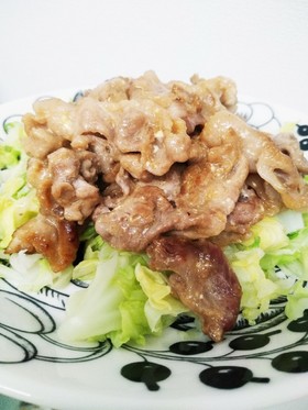 簡単に♪豚肉のマヨ醤油炒め