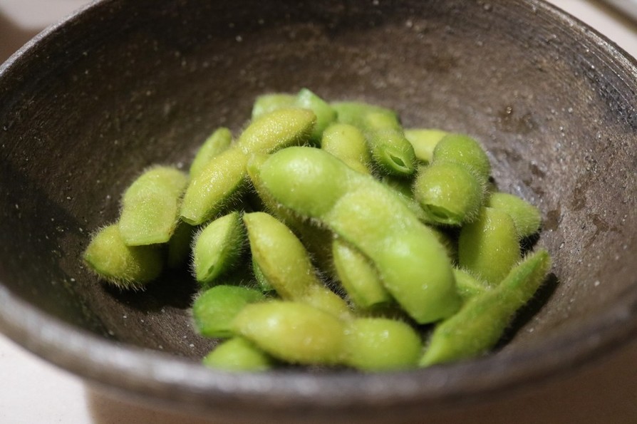 簡単おいしい枝豆の茹で方《フライパンで》の画像