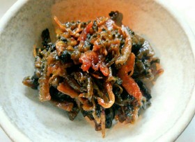 大人の為のゴーヤの佃煮