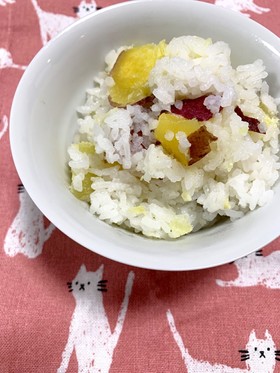 こどもと食べる!さつまいもごはん