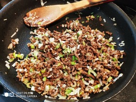 【男飯】三色混ぜご飯