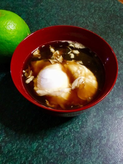 黒糖と卵の甘味スープ(中国ローカル)の写真