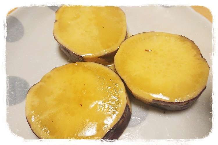 レンジでおやつ はちみつバターさつまいも レシピ 作り方 By ぼーずの母ちゃん クックパッド