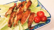 魚焼きグリルで、簡単手羽中カレー風味焼きの写真