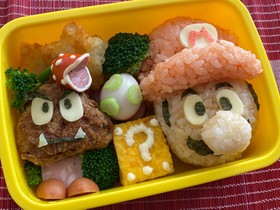 スーパーマリオ キャラ弁