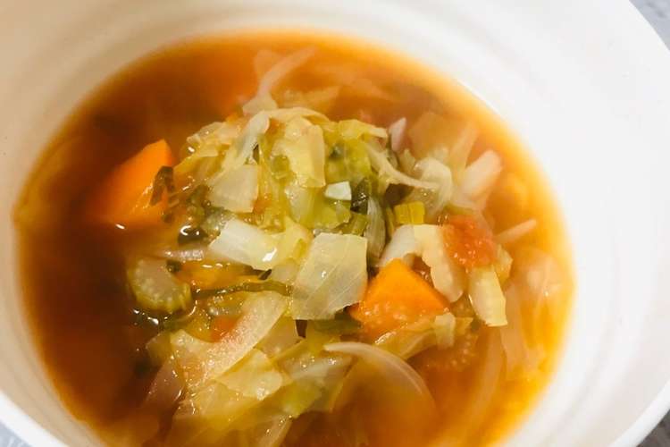 脂肪燃焼スープでダイエット レシピ 作り方 By Nanae0407 クックパッド