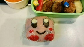 【簡単】カービィのキャラ弁おにぎり
