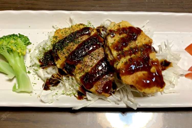 わが家のとん平焼き 豚ヒレ肉 レシピ 作り方 By チャコの母ちゃん クックパッド