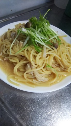 フライパン1つで和風パスタ♪