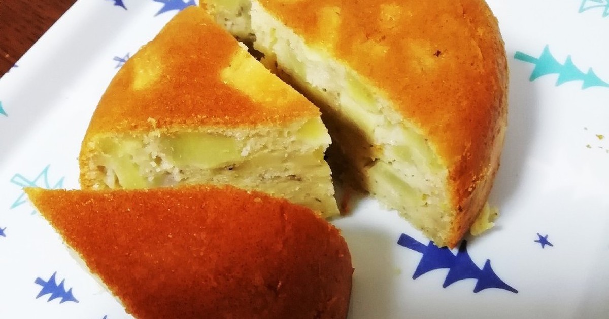 さつまいもとバナナの炊飯器ケーキ レシピ 作り方 By Bran クックパッド