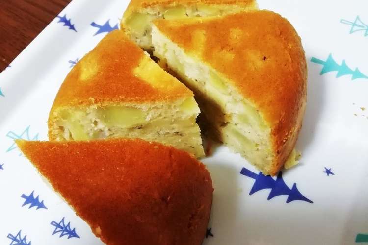 さつまいもとバナナの炊飯器ケーキ レシピ 作り方 By Bran クックパッド 簡単おいしいみんなのレシピが360万品