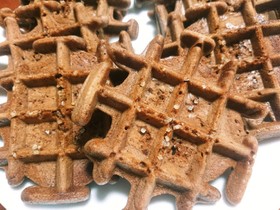 HMでカリカリのココアワッフル