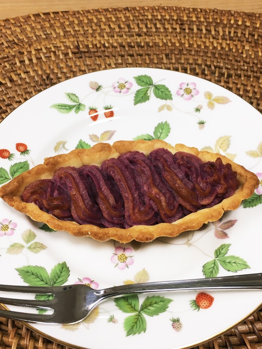 グルテンフリー紫芋のスイートポテトの画像