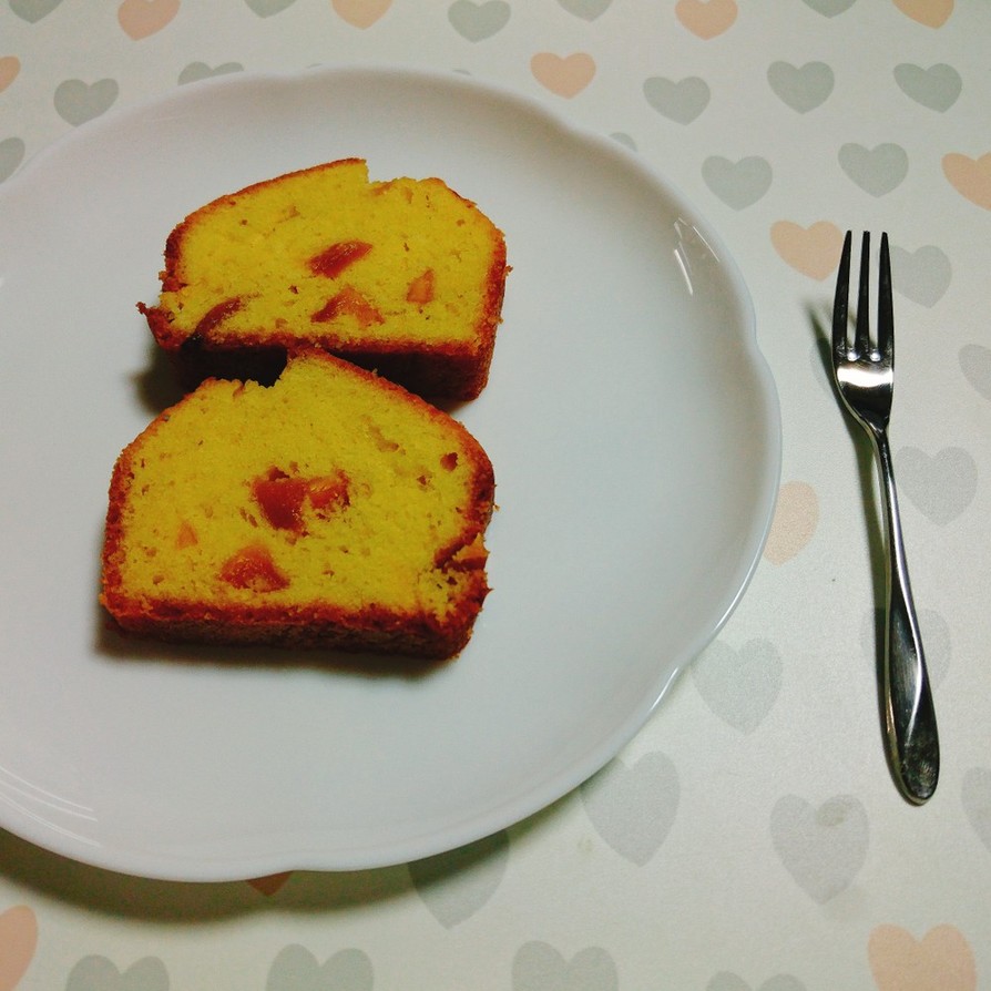 ドライマンゴーで簡単！パウンドケーキ☆の画像