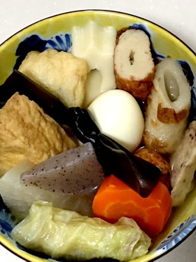 野菜もそれなり うちのおでん