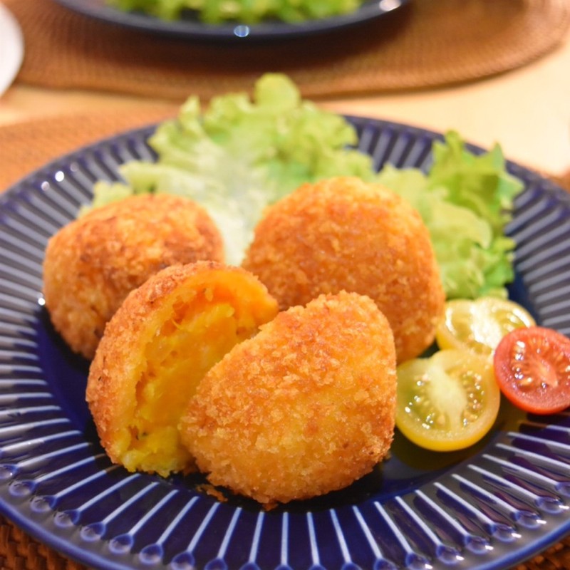 みんなが作ってる かぼちゃコロッケ 肉なしのレシピ クックパッド 簡単おいしいみんなのレシピが356万品