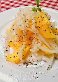 大根と柿de超簡単美味しいサラダ