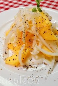 大根と柿de超簡単美味しいサラダ