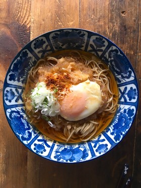 糖質制限!月見おろしそば