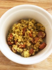 カリフラワーライスでカレーチャーハン♪の写真
