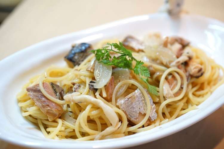 鯖缶和風パスタ レシピ 作り方 By いんこ クックパッド 簡単おいしいみんなのレシピが352万品
