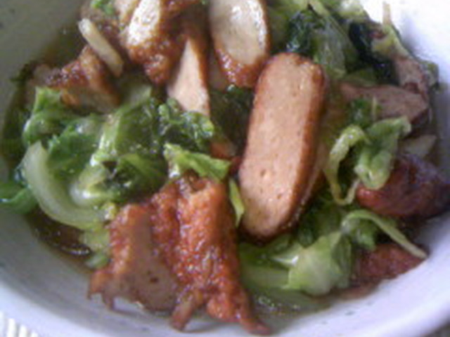 さつま揚げとキャベツのサッと煮 レシピ 作り方 By よろず屋本舗レタ店 クックパッド 簡単おいしいみんなのレシピが349万品