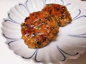 こどもに野菜を★たっぷり野菜の鶏つくね★