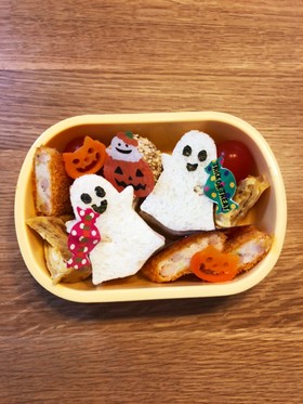 ハロウィン サンドイッチのお弁当