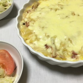 ホワイトソース無し!じゃがいものグラタン