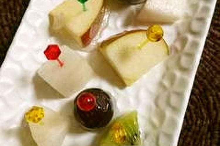 パーティーに季節の手作りフルーツ飴 レシピ 作り方 By コープかごしまのお店 クックパッド