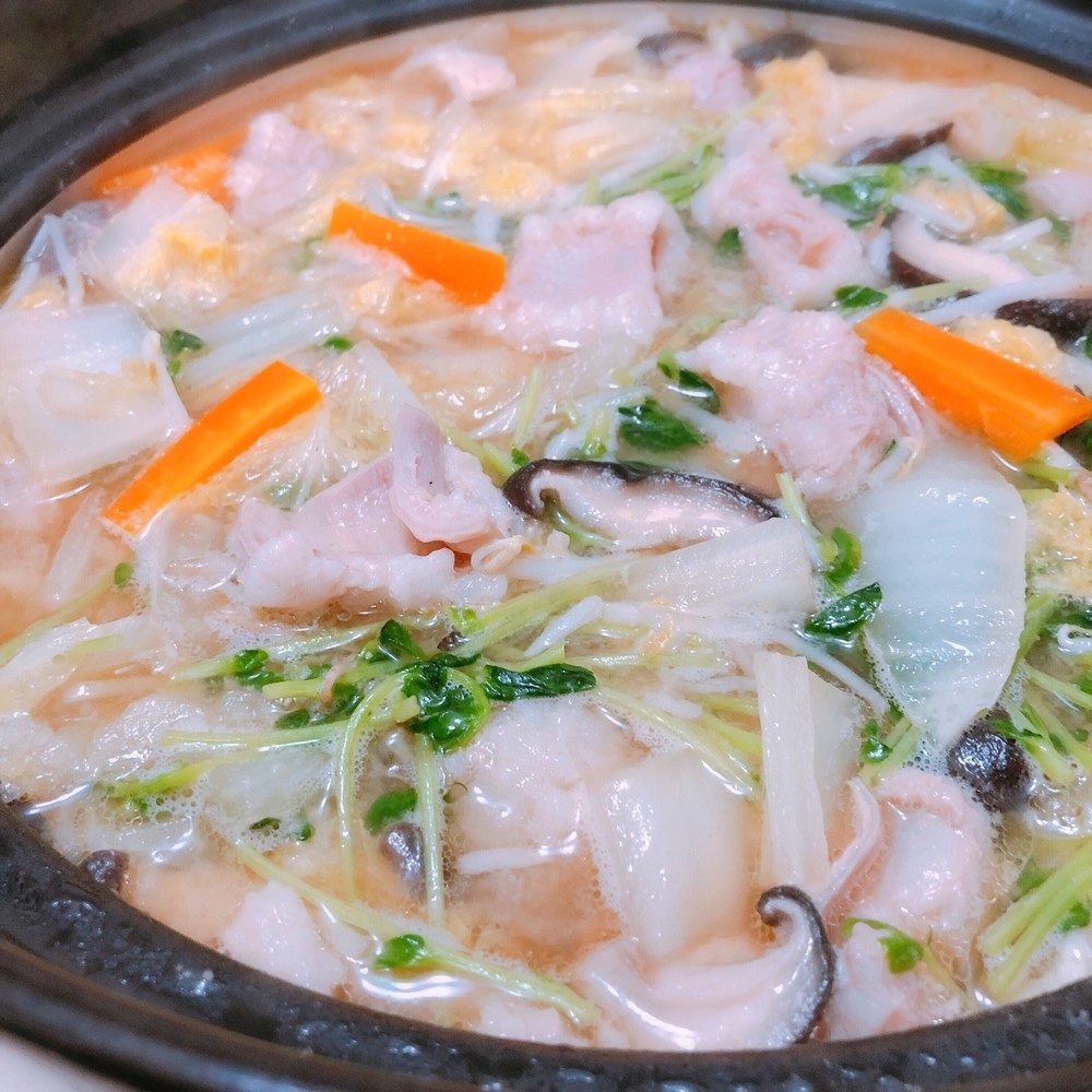 野菜たっぷりホルモン味噌煮込み鍋 レシピ 作り方 By ミイコズキッチン クックパッド 簡単おいしいみんなのレシピが350万品