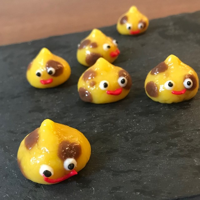 キャラクター白玉 ドラクエぶちスライム レシピ 作り方 By かわちえさん クックパッド 簡単おいしいみんなのレシピが350万品