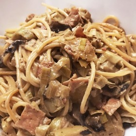 【ロンドンでも日本食】味噌クリームパスタ