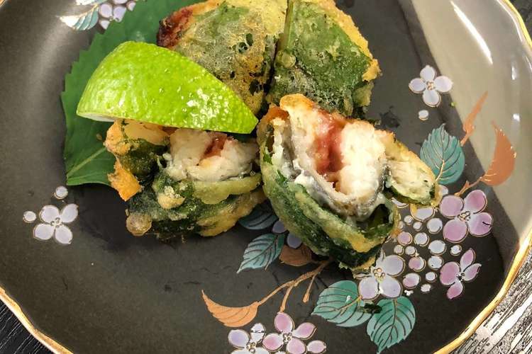 鱧の梅肉包み揚げ レシピ 作り方 By 志布志市 クックパッド 簡単おいしいみんなのレシピが376万品