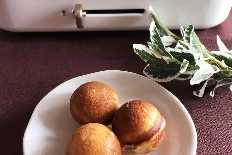 たこ焼き器で作る ベビーカステラ レシピ 作り方 By Maron クックパッド 簡単おいしいみんなのレシピが350万品