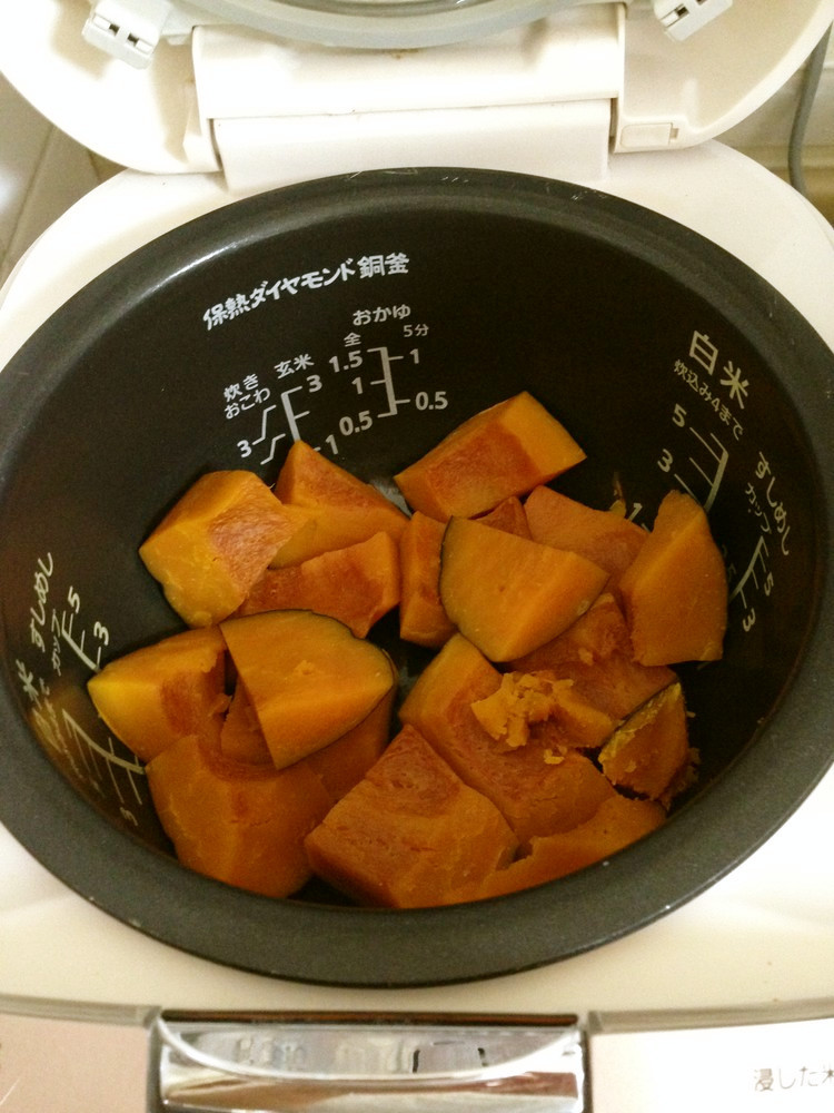 美味しいかぼちゃの煮物（炊飯器調理）の画像