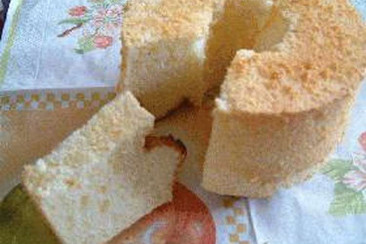 改訂版 魅惑のクリームチーズシフォン レシピ 作り方 By タナティー クックパッド 簡単おいしいみんなのレシピが349万品