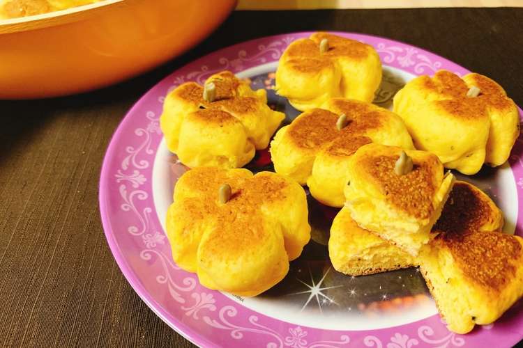 Hmとフライパンで 簡単かぼちゃパン レシピ 作り方 By 美容料理研究家あゆ クックパッド 簡単おいしいみんなのレシピが353万品