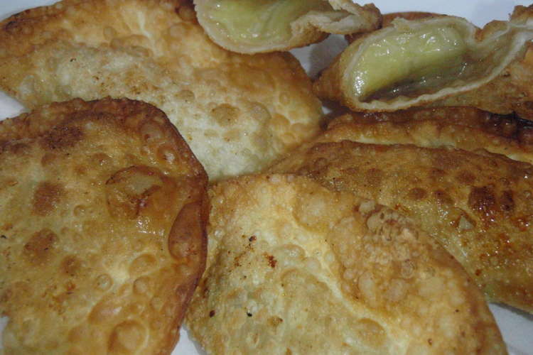 餃子の皮で 超簡単 ピサン ゴレン レシピ 作り方 By トムラウシ クックパッド 簡単おいしいみんなのレシピが365万品