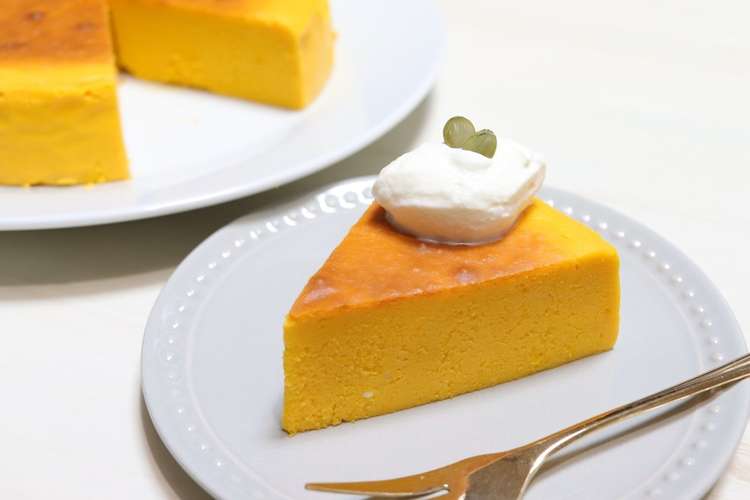 ミキサーで簡単 かぼちゃのチーズケーキ レシピ 作り方 By Minmin クックパッド