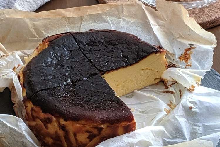 バスク風チーズケーキ 生クリームなし レシピ 作り方 By ズボラのミクぽん クックパッド 簡単おいしいみんなのレシピが350万品