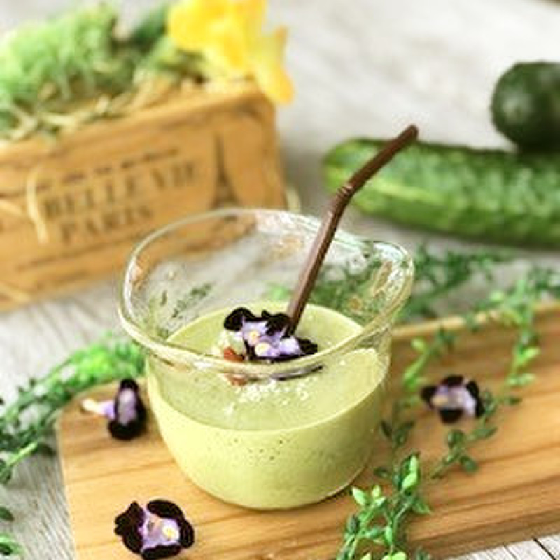 バターナッツスカッシュとピーチのスムージーのレシピ