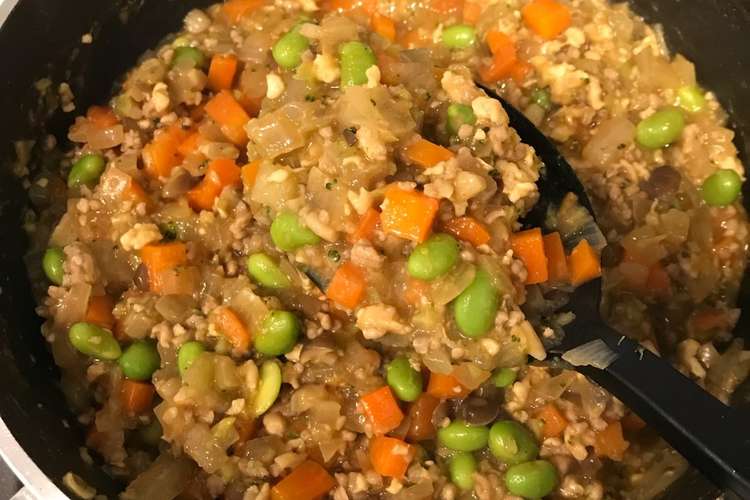 2歳児大好き 茅の舎出汁でドライカレー レシピ 作り方 By ゆうママ3歳 クックパッド 簡単おいしいみんなのレシピが354万品