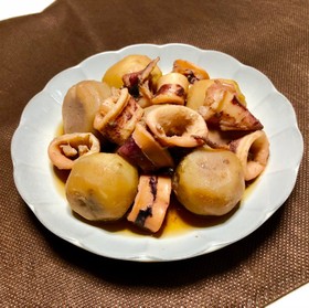 里芋とやりいかの旨煮(煮物)♡お袋の味