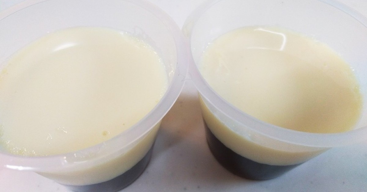 とろプル 豆乳とジュースの2色ゼリー レシピ 作り方 By あれっこ母さん クックパッド 簡単おいしいみんなのレシピが377万品